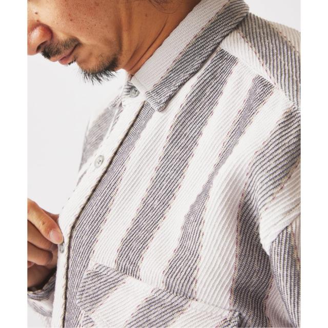 ジャーナルスタンダード レリューム（JOURNAL STANDARD relume）/《予約》ドビーストライプ CPO シャツブルゾン