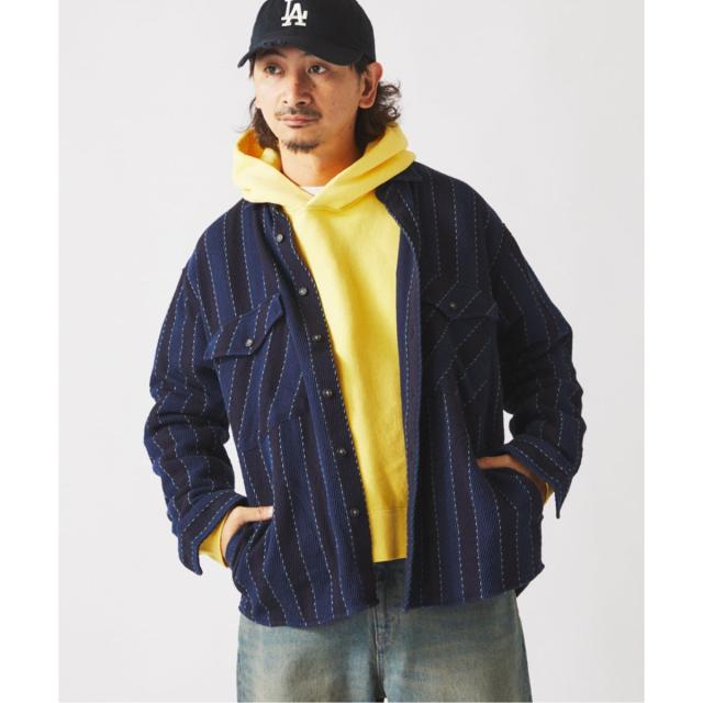 ジャーナルスタンダード レリューム（JOURNAL STANDARD relume）/《予約》ドビーストライプ CPO シャツブルゾン