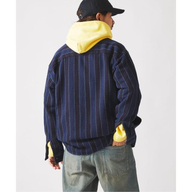 ジャーナルスタンダード レリューム（JOURNAL STANDARD relume）/《予約》ドビーストライプ CPO シャツブルゾン