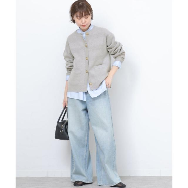 ジャーナルスタンダード レリューム（JOURNAL STANDARD relume）/《予約》ウォッシャブルミラノリブカーディガン