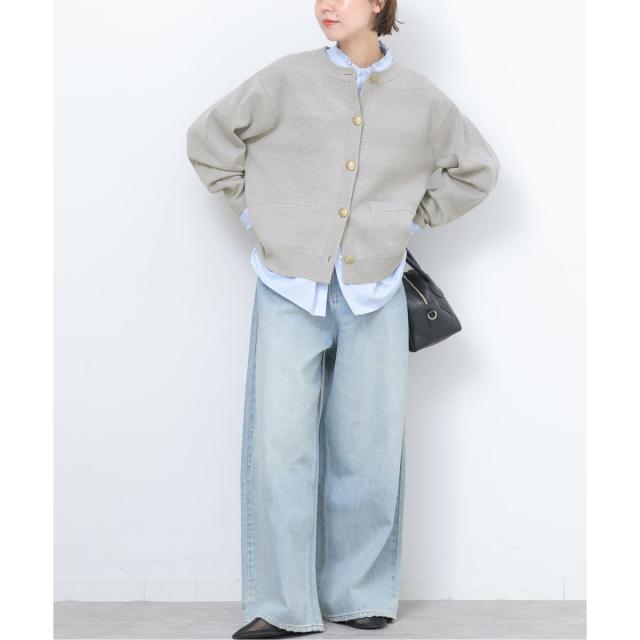 ジャーナルスタンダード レリューム（JOURNAL STANDARD relume）/《予約》ウォッシャブルミラノリブカーディガン