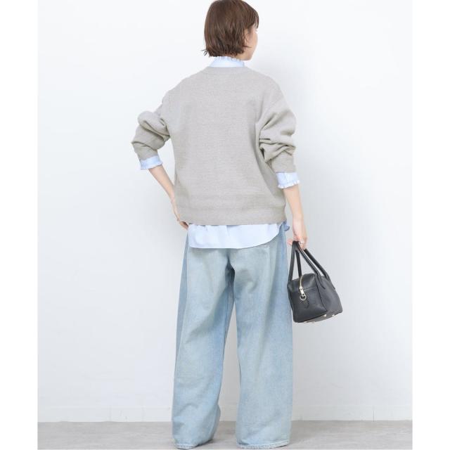 ジャーナルスタンダード レリューム（JOURNAL STANDARD relume）/《予約》ウォッシャブルミラノリブカーディガン