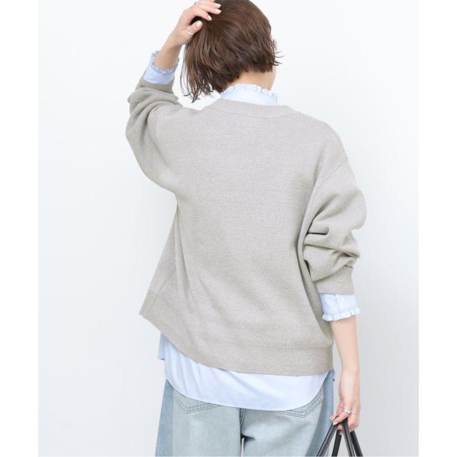 ジャーナルスタンダード レリューム（JOURNAL STANDARD relume）/《予約》ウォッシャブルミラノリブカーディガン
