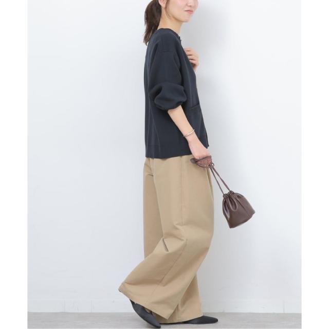 ジャーナルスタンダード レリューム（JOURNAL STANDARD relume）/《予約》ウォッシャブルミラノリブカーディガン