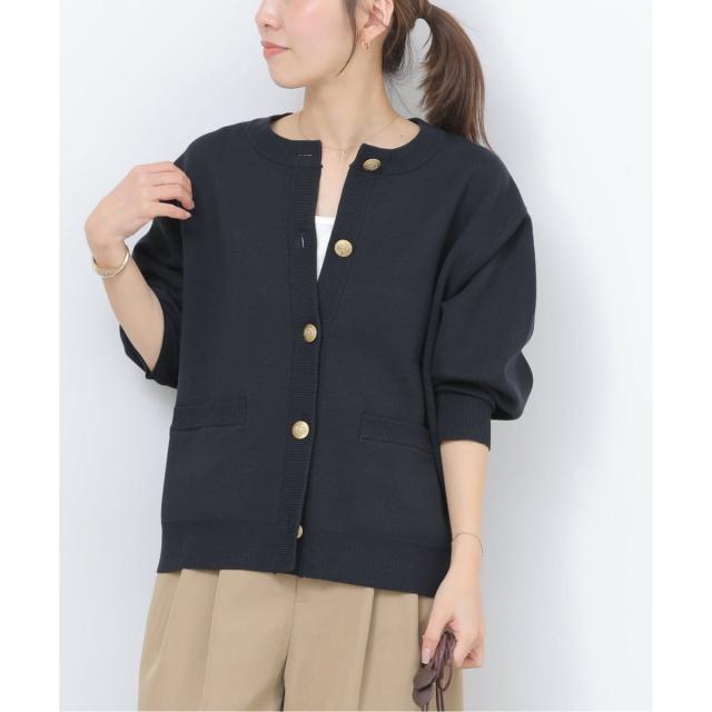 ジャーナルスタンダード レリューム（JOURNAL STANDARD relume）/《予約》ウォッシャブルミラノリブカーディガン