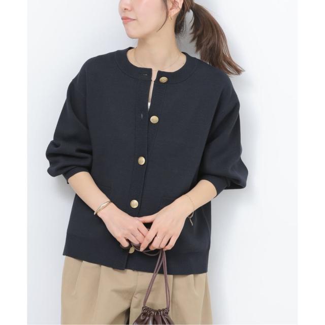 ジャーナルスタンダード レリューム（JOURNAL STANDARD relume）/《予約》ウォッシャブルミラノリブカーディガン