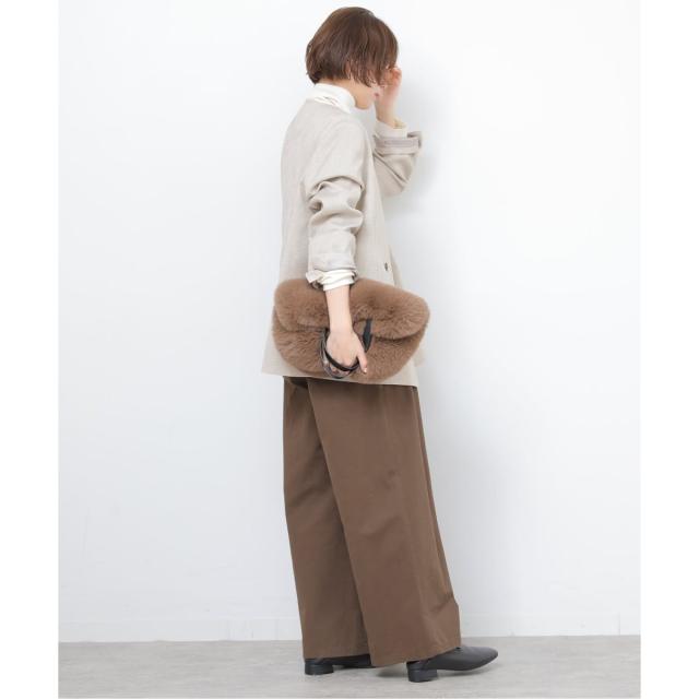 ジャーナルスタンダード レリューム（JOURNAL STANDARD relume）/《予約》ダブルフロントノーカラージャケット