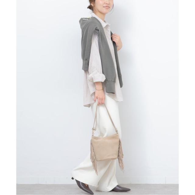 ジャーナルスタンダード レリューム（JOURNAL STANDARD relume）/《予約》ONE DAYロゴストライプシャツ