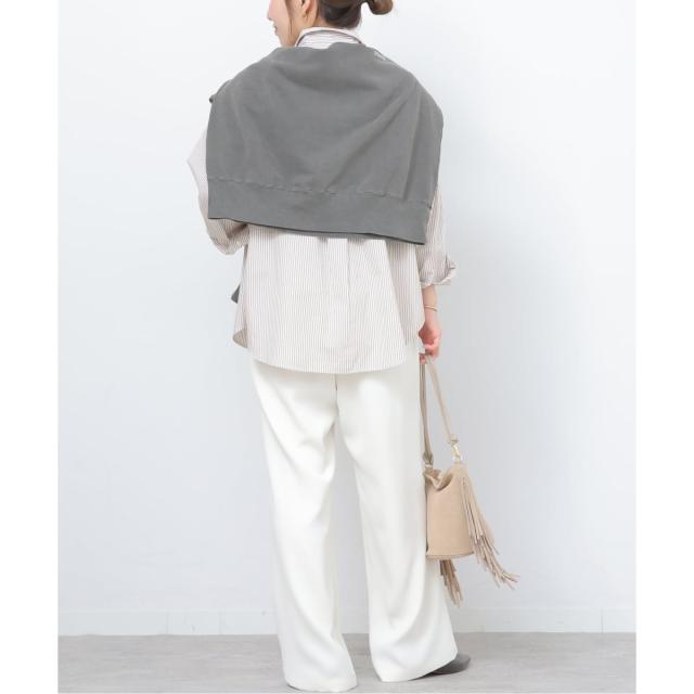 ジャーナルスタンダード レリューム（JOURNAL STANDARD relume）/《予約》ONE DAYロゴストライプシャツ