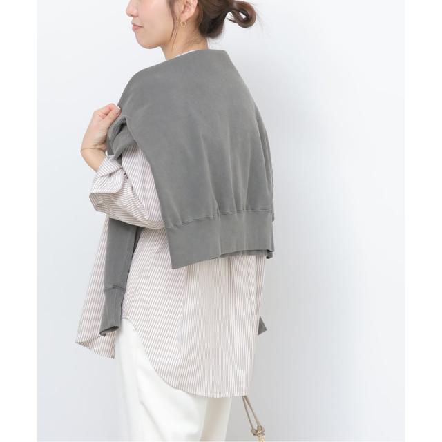 ジャーナルスタンダード レリューム（JOURNAL STANDARD relume）/《予約》ONE DAYロゴストライプシャツ