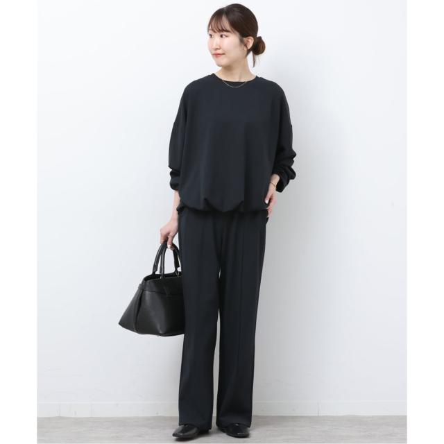 ジャーナルスタンダード レリューム（JOURNAL STANDARD relume）/《予約》NONIRONジョーゼットワイドストレートパンツ