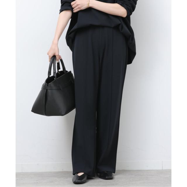 ジャーナルスタンダード レリューム（JOURNAL STANDARD relume）/《予約》NONIRONジョーゼットワイドストレートパンツ