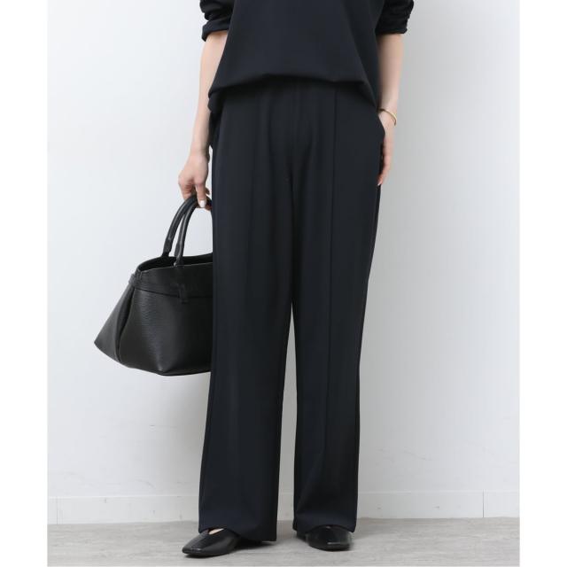 ジャーナルスタンダード レリューム（JOURNAL STANDARD relume）/《予約》NONIRONジョーゼットワイドストレートパンツ