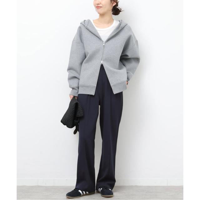 ジャーナルスタンダード レリューム（JOURNAL STANDARD relume）/《予約》NONIRONジョーゼットワイドストレートパンツ