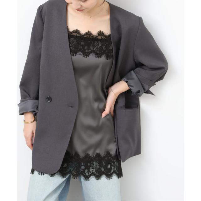 ジャーナルスタンダード レリューム（JOURNAL STANDARD relume）/《予約》サテンレースキャミソール