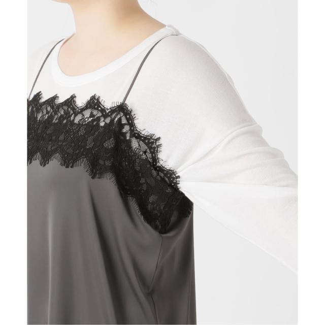 ジャーナルスタンダード レリューム（JOURNAL STANDARD relume）/《予約》サテンレースキャミソール