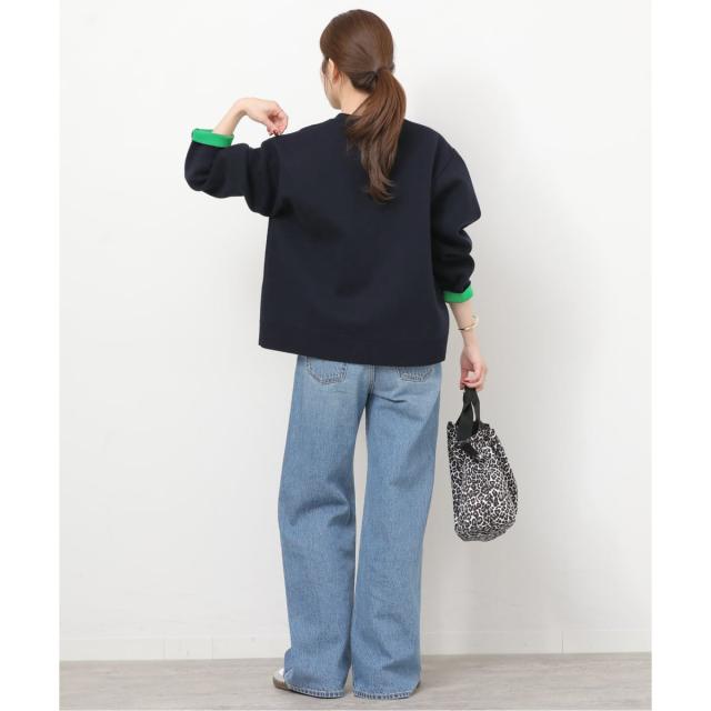 ジャーナルスタンダード レリューム（JOURNAL STANDARD relume）/《予約》ダブルニットコントラストカーディガン