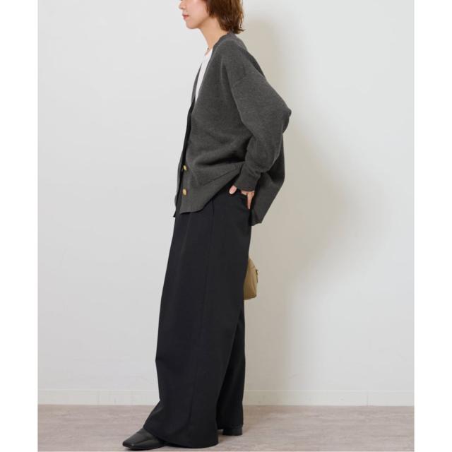 ジャーナルスタンダード レリューム（JOURNAL STANDARD relume）/《追加予約3 / 新色》コットンカシミヤミックスダブルニットVネックカ…