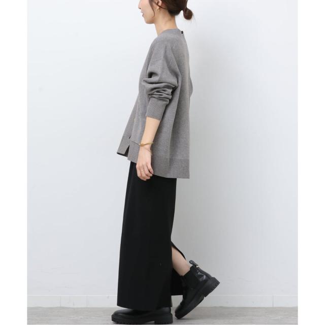 ジャーナルスタンダード レリューム（JOURNAL STANDARD relume）/《追加予約3 / 新色》コットンカシミヤミックスダブルニットVネックカ…