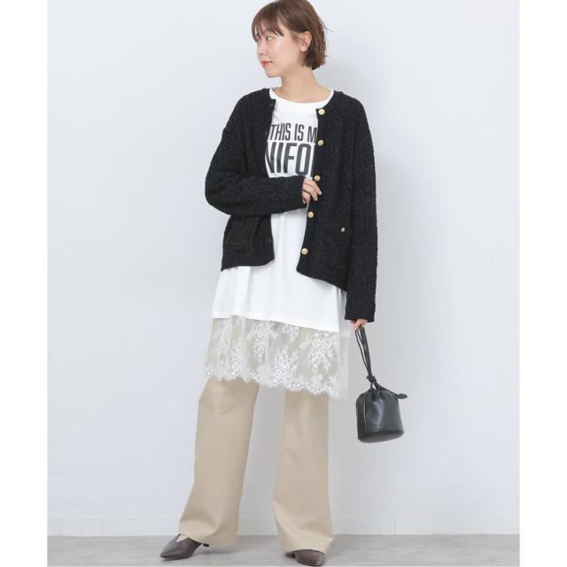 ジャーナルスタンダード レリューム（JOURNAL STANDARD relume）/《予約》ツイーディーミックスニットジャケット