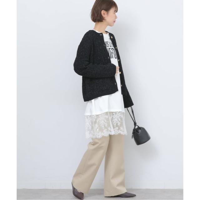 ジャーナルスタンダード レリューム（JOURNAL STANDARD relume）/《予約》ツイーディーミックスニットジャケット