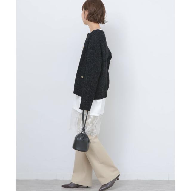 ジャーナルスタンダード レリューム（JOURNAL STANDARD relume）/《予約》ツイーディーミックスニットジャケット