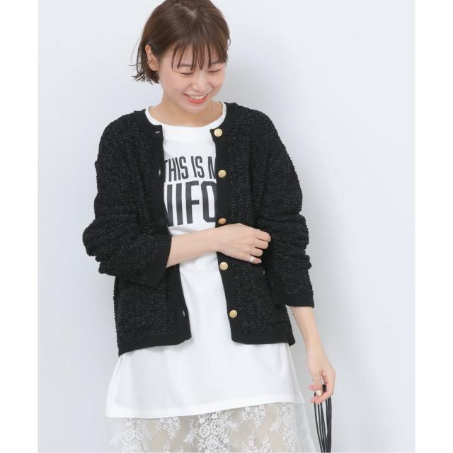 ジャーナルスタンダード レリューム（JOURNAL STANDARD relume）/《予約》ツイーディーミックスニットジャケット