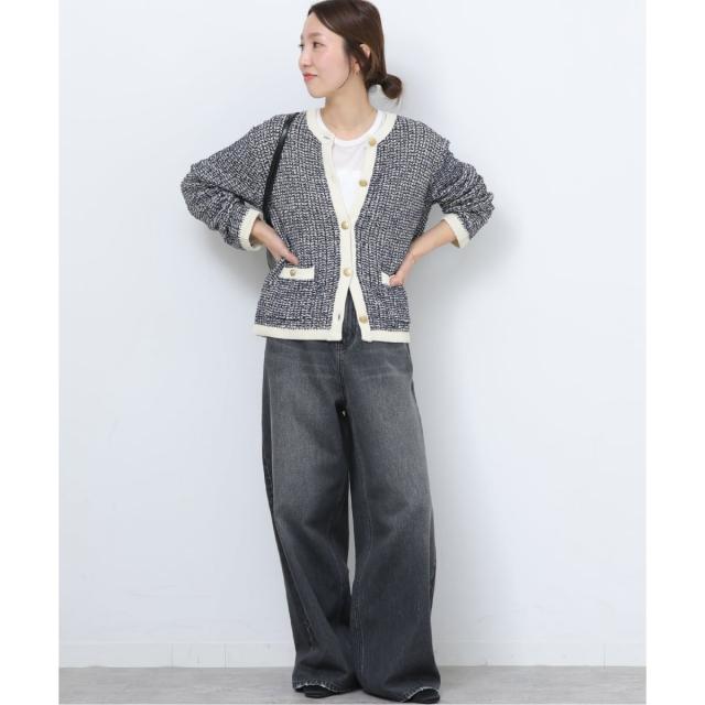 ジャーナルスタンダード レリューム（JOURNAL STANDARD relume）/《予約》ツイーディーミックスニットジャケット