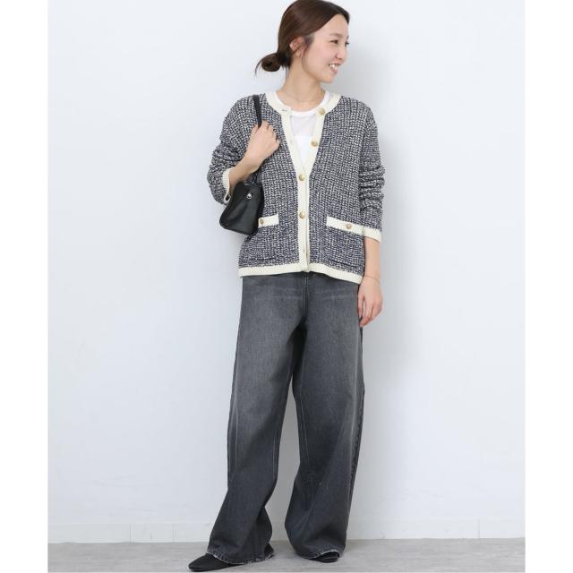 ジャーナルスタンダード レリューム（JOURNAL STANDARD relume）/《予約》ツイーディーミックスニットジャケット