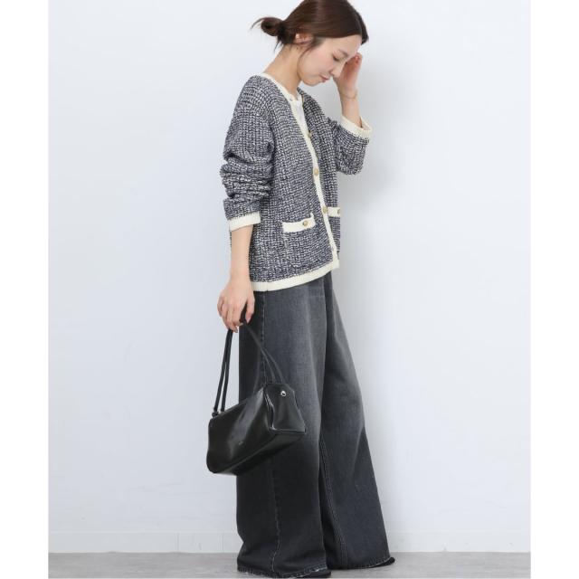 ジャーナルスタンダード レリューム（JOURNAL STANDARD relume）/《予約》ツイーディーミックスニットジャケット