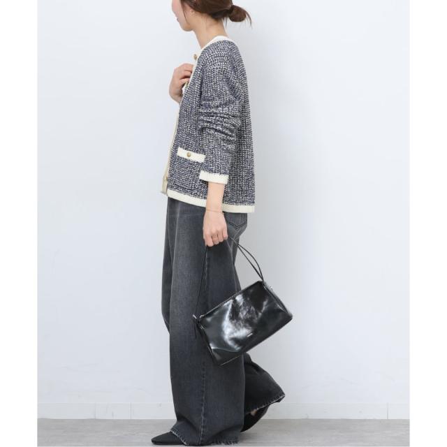 ジャーナルスタンダード レリューム（JOURNAL STANDARD relume）/《予約》ツイーディーミックスニットジャケット