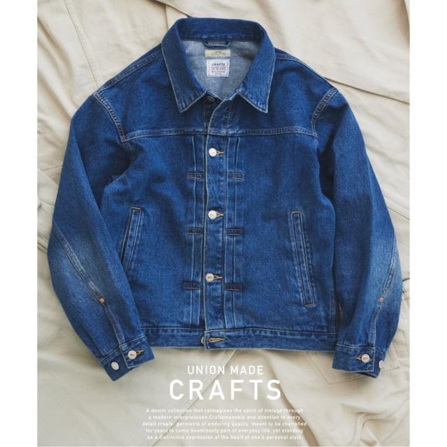 ジャーナルスタンダード レリューム（JOURNAL STANDARD relume）/《予約》クラフトデニム 13．5OZトラッカージャケット