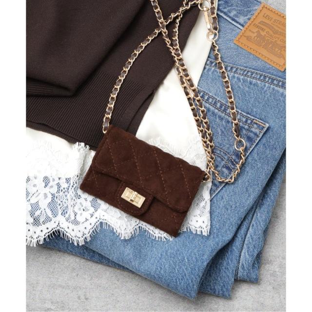 ジャーナルスタンダード レリューム（JOURNAL STANDARD relume）/《予約》【VELETTO/ヴェレット】キルティングチェーンミニバッグ