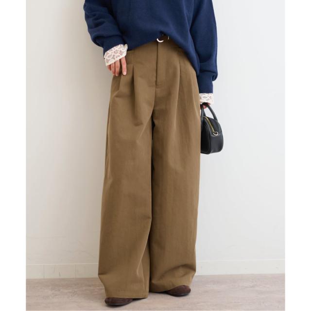 ジャーナルスタンダード レリューム（JOURNAL STANDARD relume）/《追加3》2タックワイドパンツ