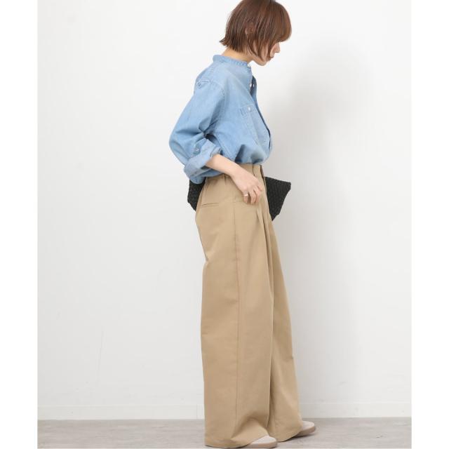 ジャーナルスタンダード レリューム（JOURNAL STANDARD relume）/デニムバンドカラーシャツ_9