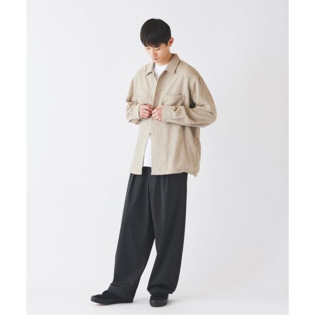 ジャーナルスタンダード レリューム（JOURNAL STANDARD relume）/リングヤーン ミックスカラー CPOシャツ_9