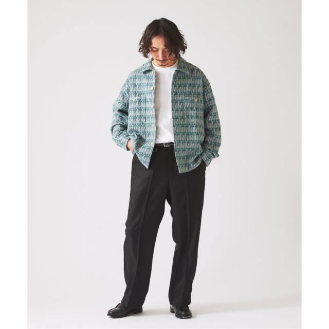 ジャーナルスタンダード レリューム（JOURNAL STANDARD relume）/ファンシー ツィード CPO シャツブルゾン_8