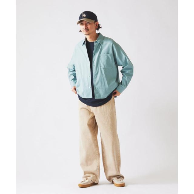 ジャーナルスタンダード レリューム（JOURNAL STANDARD relume）/JAMES FABRIC / ジェームスファブリック ガーメントダイ シャツ_7