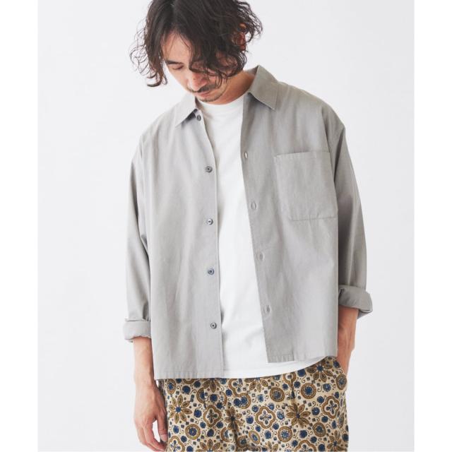 ジャーナルスタンダード レリューム（JOURNAL STANDARD relume）/JAMES FABRIC / ジェームスファブリック ガーメントダイ シャツ_11
