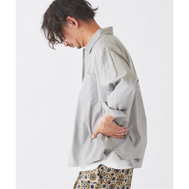 ジャーナルスタンダード レリューム（JOURNAL STANDARD relume）/JAMES FABRIC / ジェームスファブリック ガーメントダイ シャツ_12