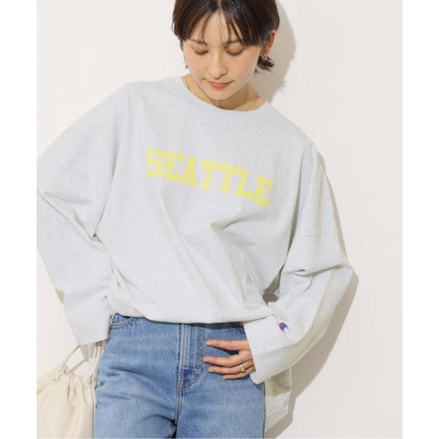 ジャーナルスタンダード レリューム（JOURNAL STANDARD relume）/別注【Champion/チャンピオン】16s/1 Jersey L/S Bleach Wash：カッ_1