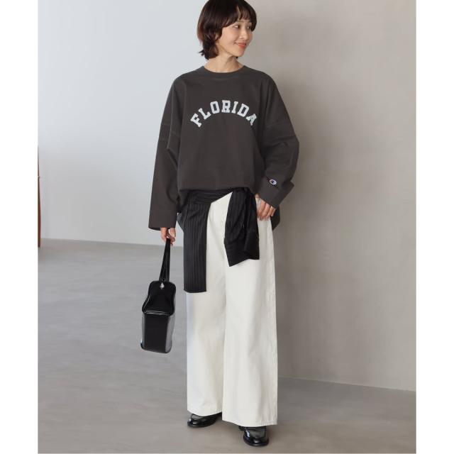 ジャーナルスタンダード レリューム（JOURNAL STANDARD relume）/別注【Champion/チャンピオン】16s/1 Jersey L/S Bleach Wash：カッ_3