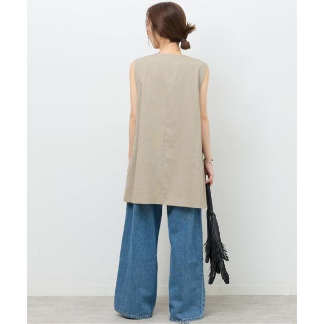 ジャーナルスタンダード レリューム（JOURNAL STANDARD relume）/リネンライクAラインジレ_14