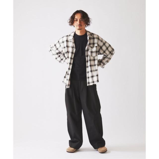 ジャーナルスタンダード レリューム（JOURNAL STANDARD relume）/ヒールカット ルーズライト スラックス_19