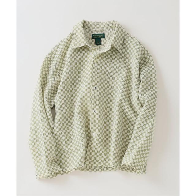 ジャーナルスタンダード レリューム（JOURNAL STANDARD relume）/INDIA COTTON ”チェッカー” クロシェシャツ_1