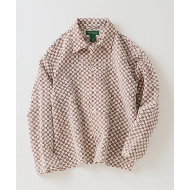 ジャーナルスタンダード レリューム（JOURNAL STANDARD relume）/INDIA COTTON ”チェッカー” クロシェシャツ_3