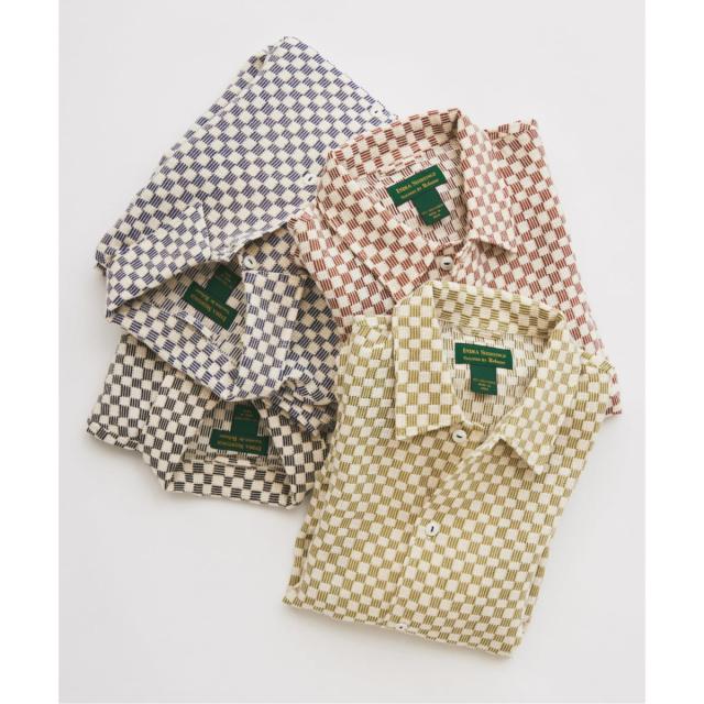 ジャーナルスタンダード レリューム（JOURNAL STANDARD relume）/INDIA COTTON ”チェッカー” クロシェシャツ_5