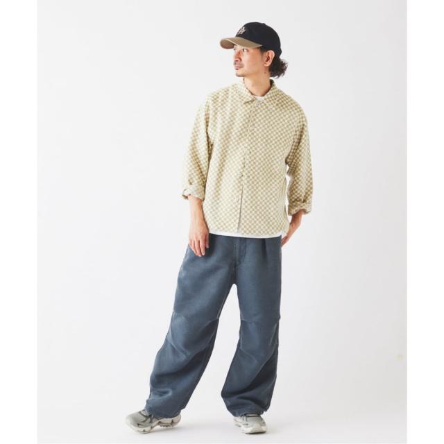 ジャーナルスタンダード レリューム（JOURNAL STANDARD relume）/INDIA COTTON ”チェッカー” クロシェシャツ_7