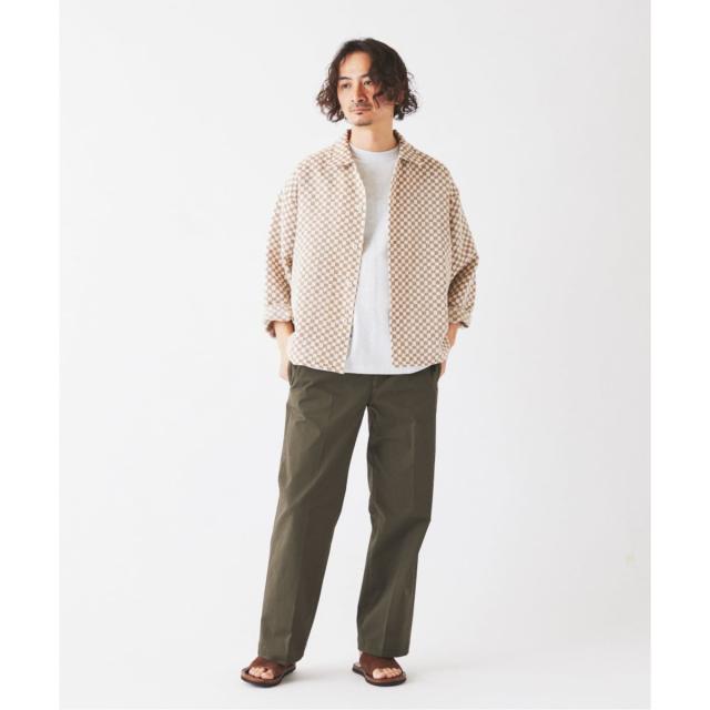 ジャーナルスタンダード レリューム（JOURNAL STANDARD relume）/INDIA COTTON ”チェッカー” クロシェシャツ_9