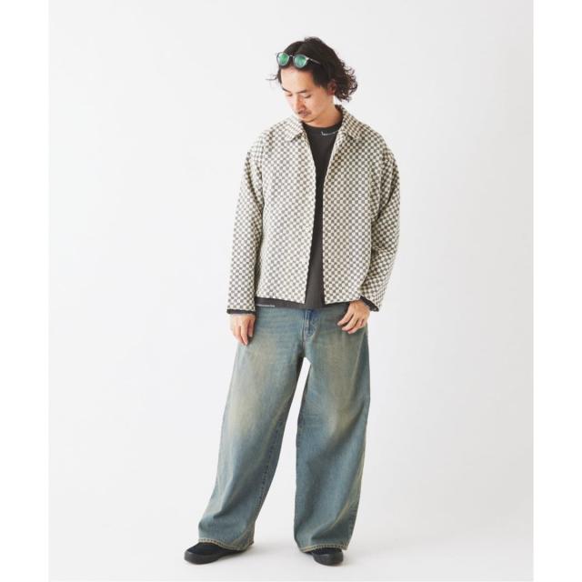 ジャーナルスタンダード レリューム（JOURNAL STANDARD relume）/INDIA COTTON ”チェッカー” クロシェシャツ_10